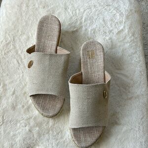 Tan Slip on Sandals